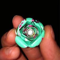Arizona Green Tea Rose Earrings